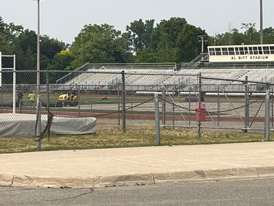Dexter's Al Ritt Stadium is getting some work done this summer