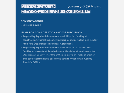 City of Dexter City Council Special Meeting