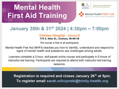 Mental Health First Aid 